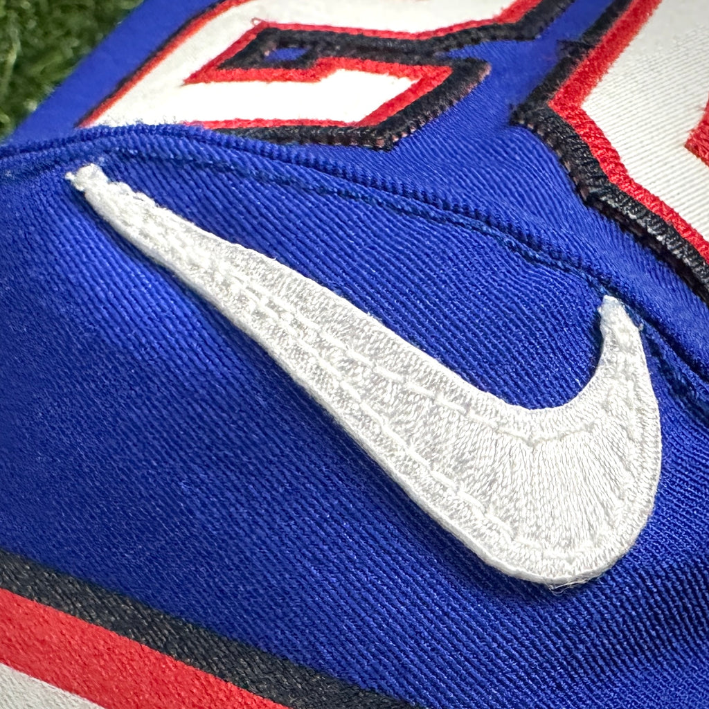 2018 Nike NFL Game Used Worn Jersey Buffalo Bills Taiwan Jones Team COA Captain
