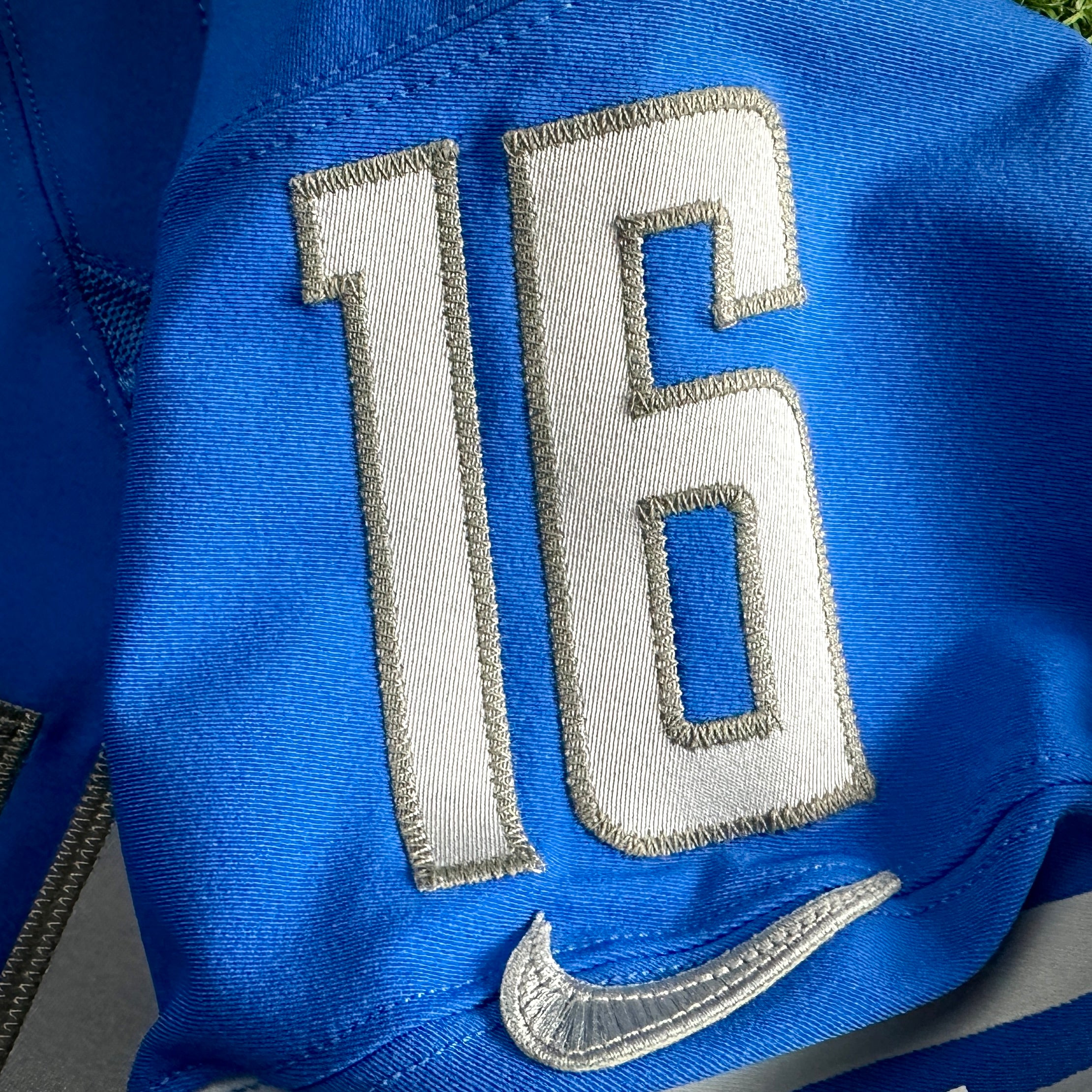 2021 Nike NFL Game-Issued Jersey Detroit Lions Jared Goff Sz. 42 SKILL COVID