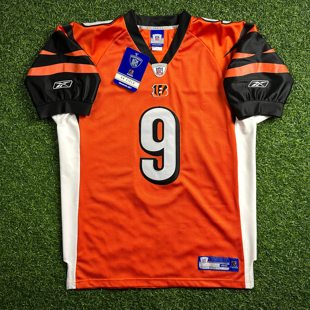 New! 2005 Reebok NFL Authentic Jersey Cincinnati Bengals Carson Palmer Sz. 48 Vintage