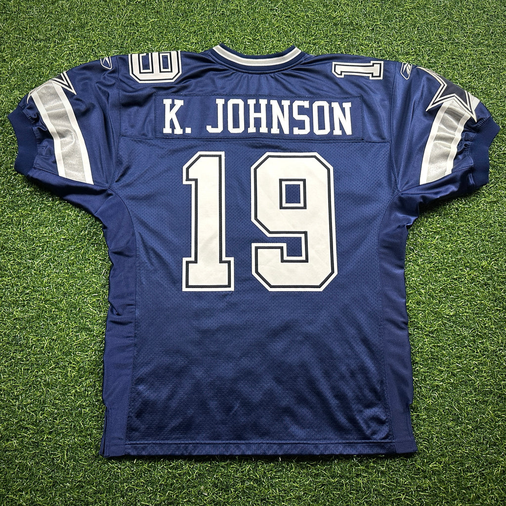 2004 Reebok NFL Authentic Jersey Dallas Cowboys Keyshawn Johnson Sz. 48 Vintage