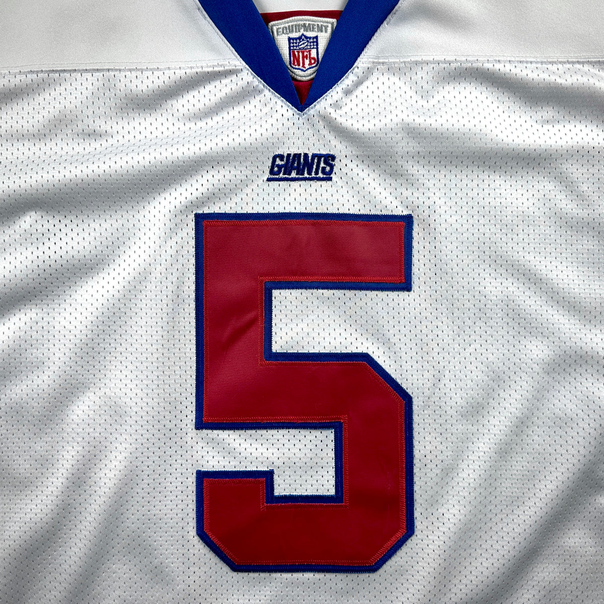 2003 Reebok NFL Authentic Jersey New York Giants Kerry Collins Sz. 52 Vintage