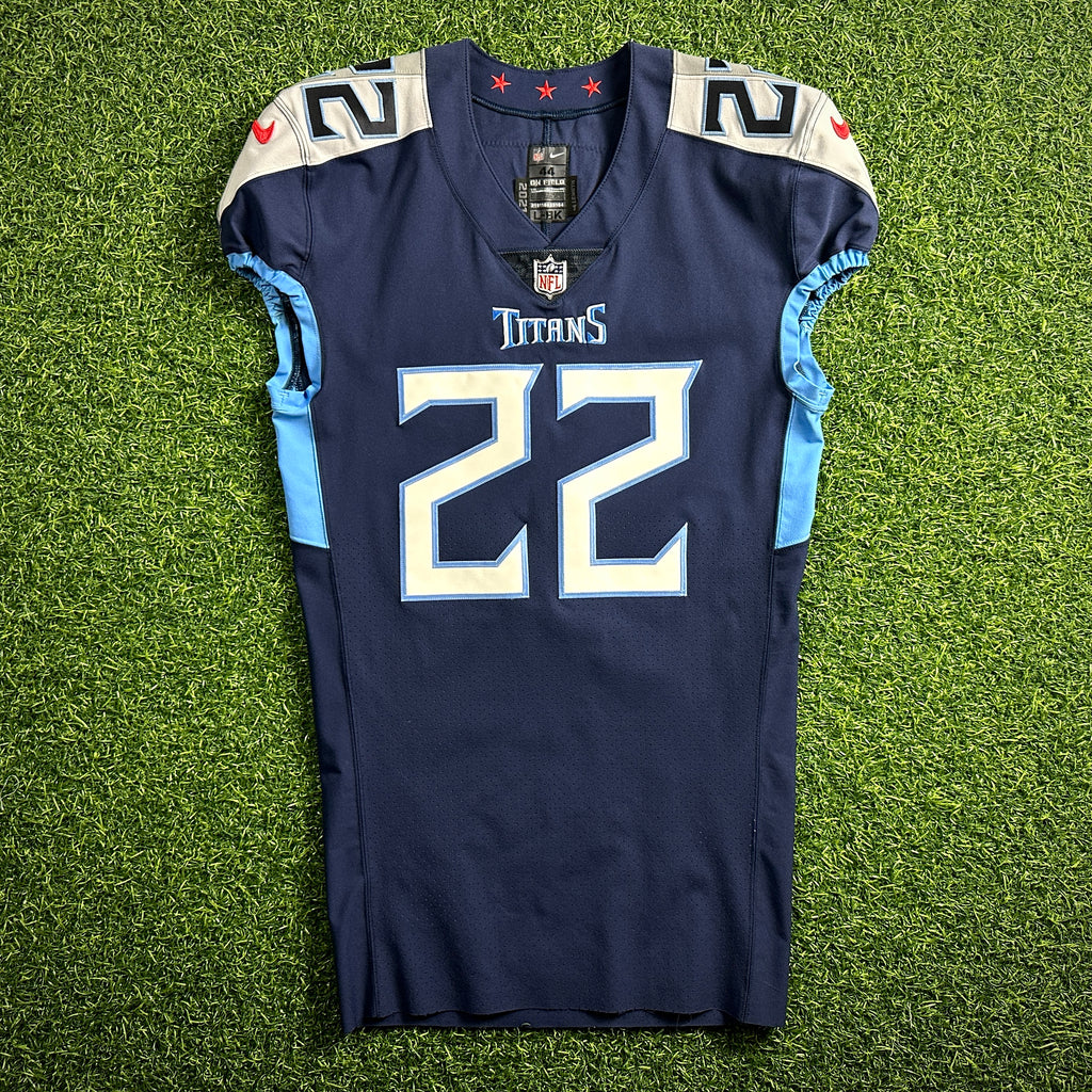 2021 Nike NFL Authentic Jersey Tennessee Titans Derrick Henry Autograph JSA