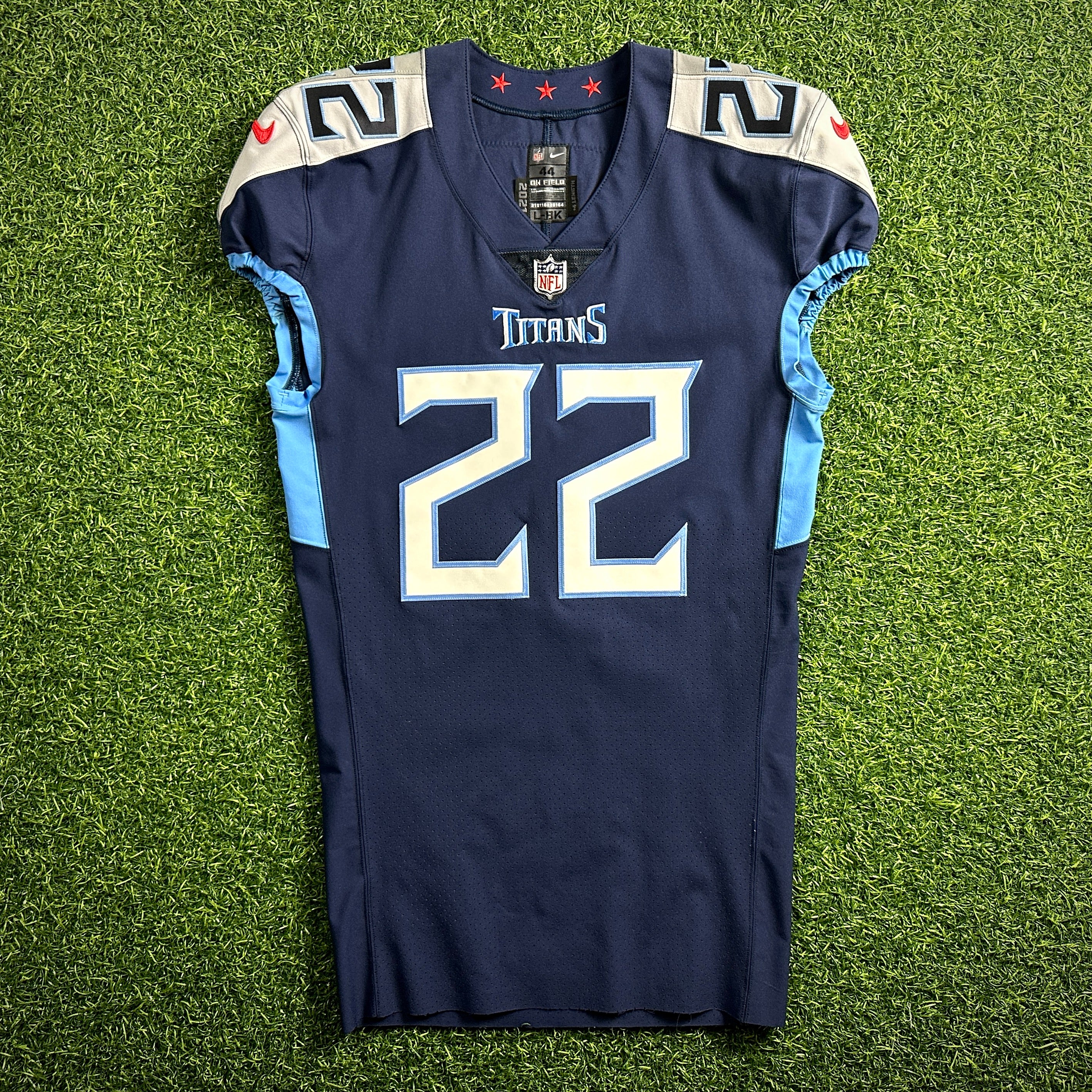 2021 Nike NFL Authentic Jersey Tennessee Titans Derrick Henry Autograph JSA