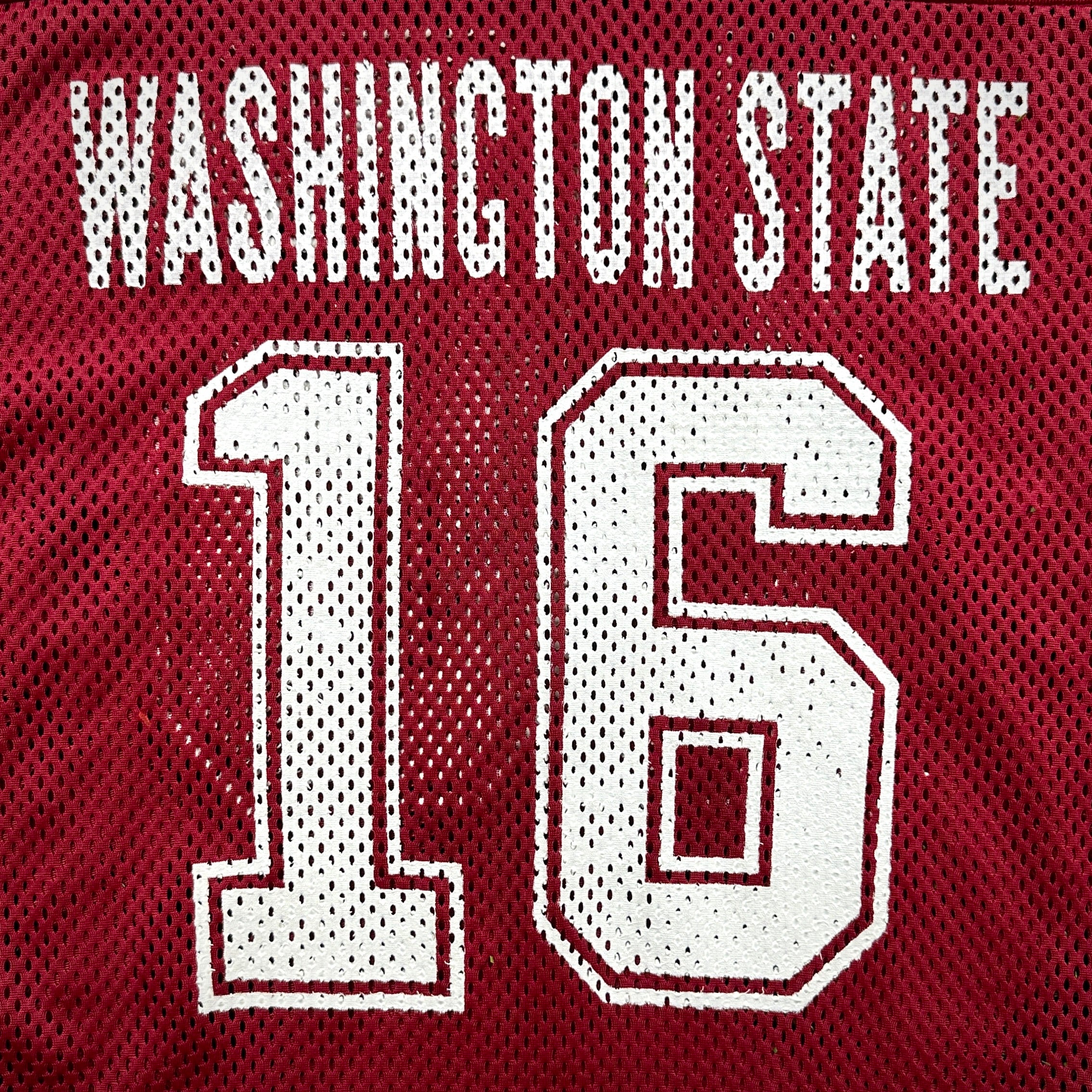 1997 Russell NCAA Team-Issued Game Jersey Washington State Cougars Ryan Leaf Sz. 50