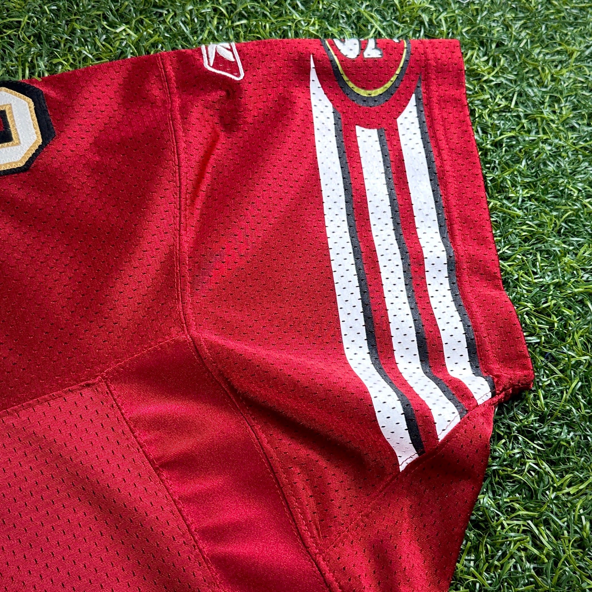 New! 2002 Reebok NFL Authentic Jersey San Francisco 49ers Terrell Owens Sz 52