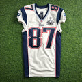 2014 Nike NFL Team-Issued Super Bowl XLIX Game Jersey New England Patriots Rob Gronkowski