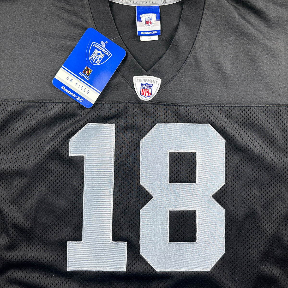 New! 2006 NFL Authentic Jersey Oakland Raiders Randy Moss Sz. 48 Vintage NWT