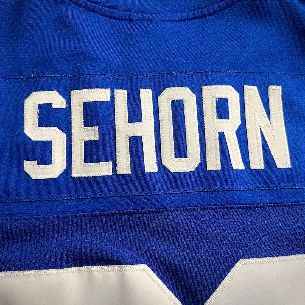 2002 Reebok NFL Authentic Jersey New York Giants Jason Sehorn Sz. 48 Vintage