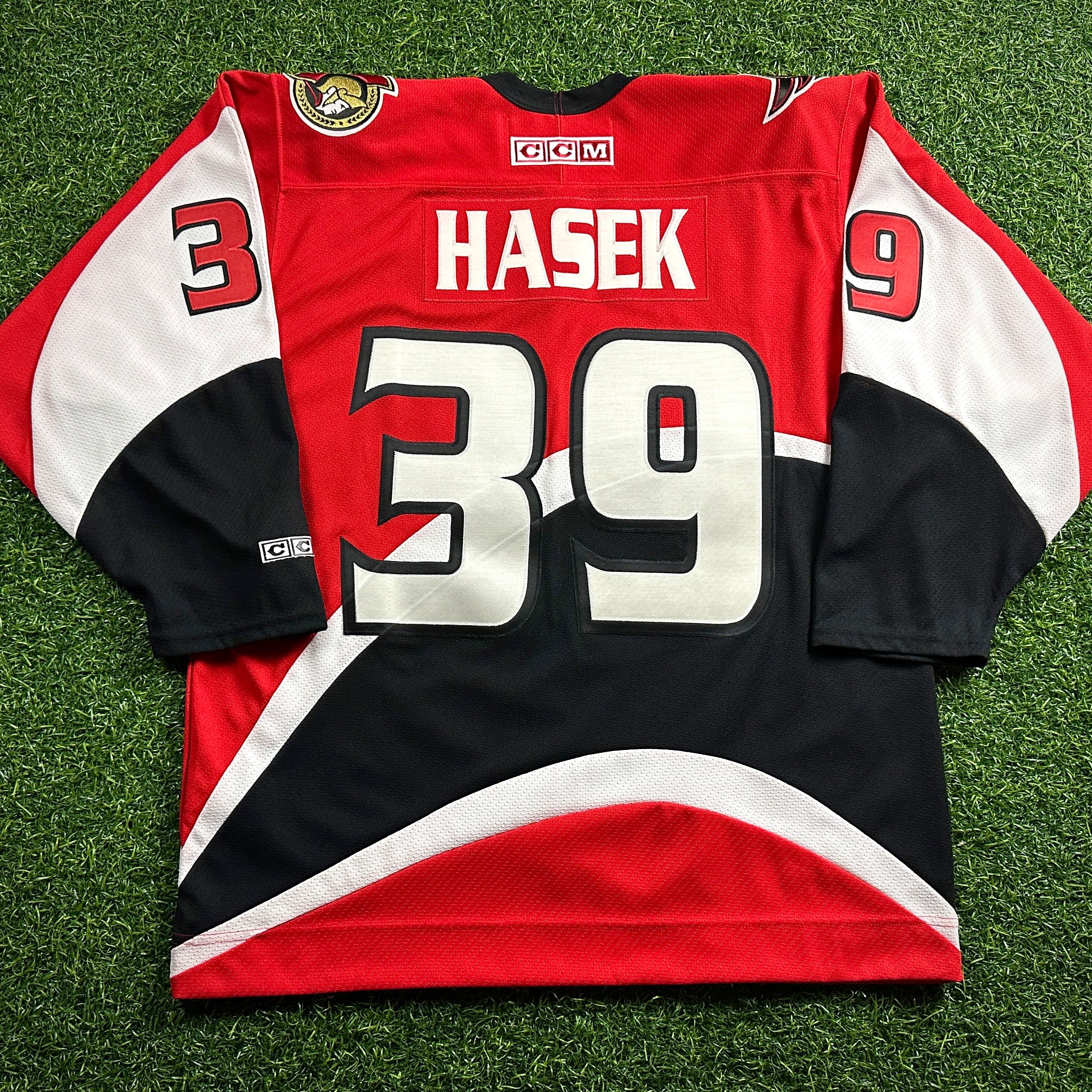 2005/06 CCM NHL Jersey Ottawa Senators Dominik Hasek Sz. L Vintage