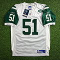 New! 2007 Reebok NFL Authentic Jersey New York Jets Jonathan Vilma Sz. 48 NWT