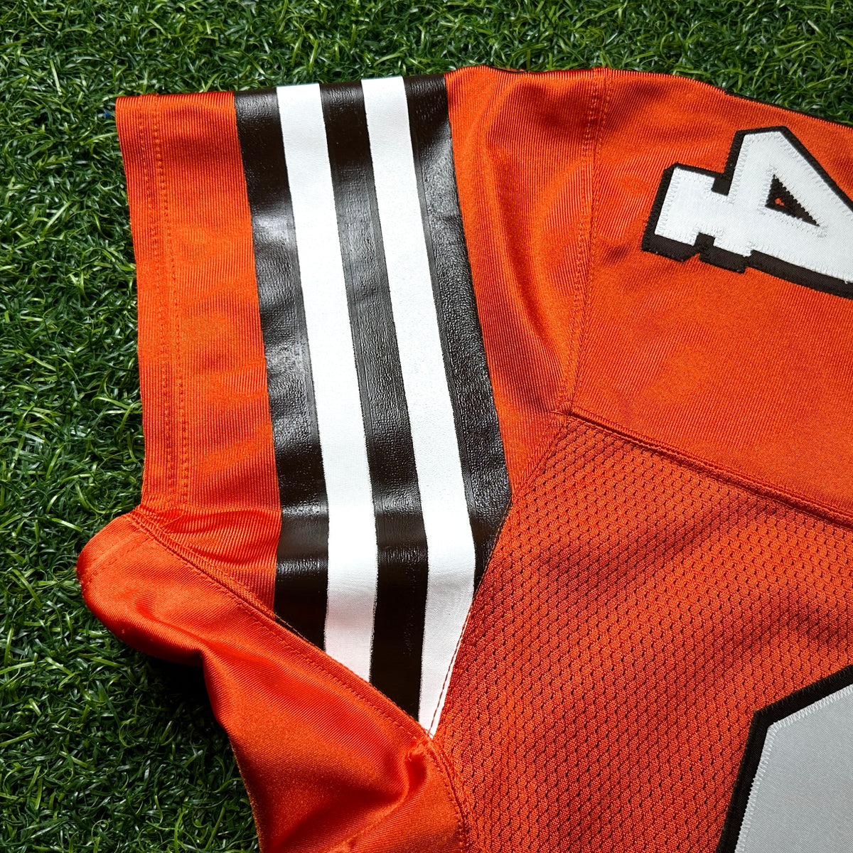 2003 Reebok NFL Authentic Team-Issued Jersey Cleveland Browns Gerard Warren Sz. 46 Orange Alternate