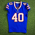 2022 Nike NFL Team Issued Game Jersey Buffalo Bills Von Miller Sz. 42 L-BK MVP