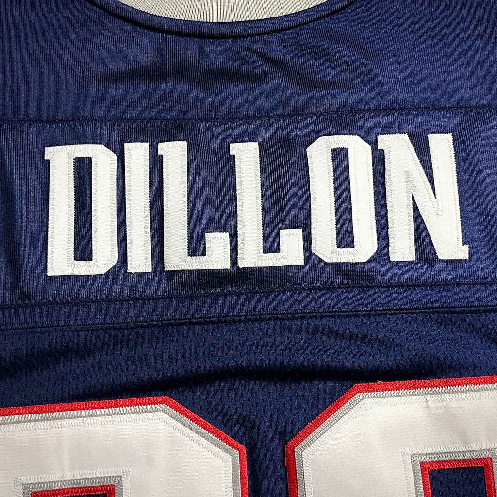 2004 Reebok NFL Authentic Jersey New England Patriots Corey Dillon Sz. 52 XXXVIII Banner Night