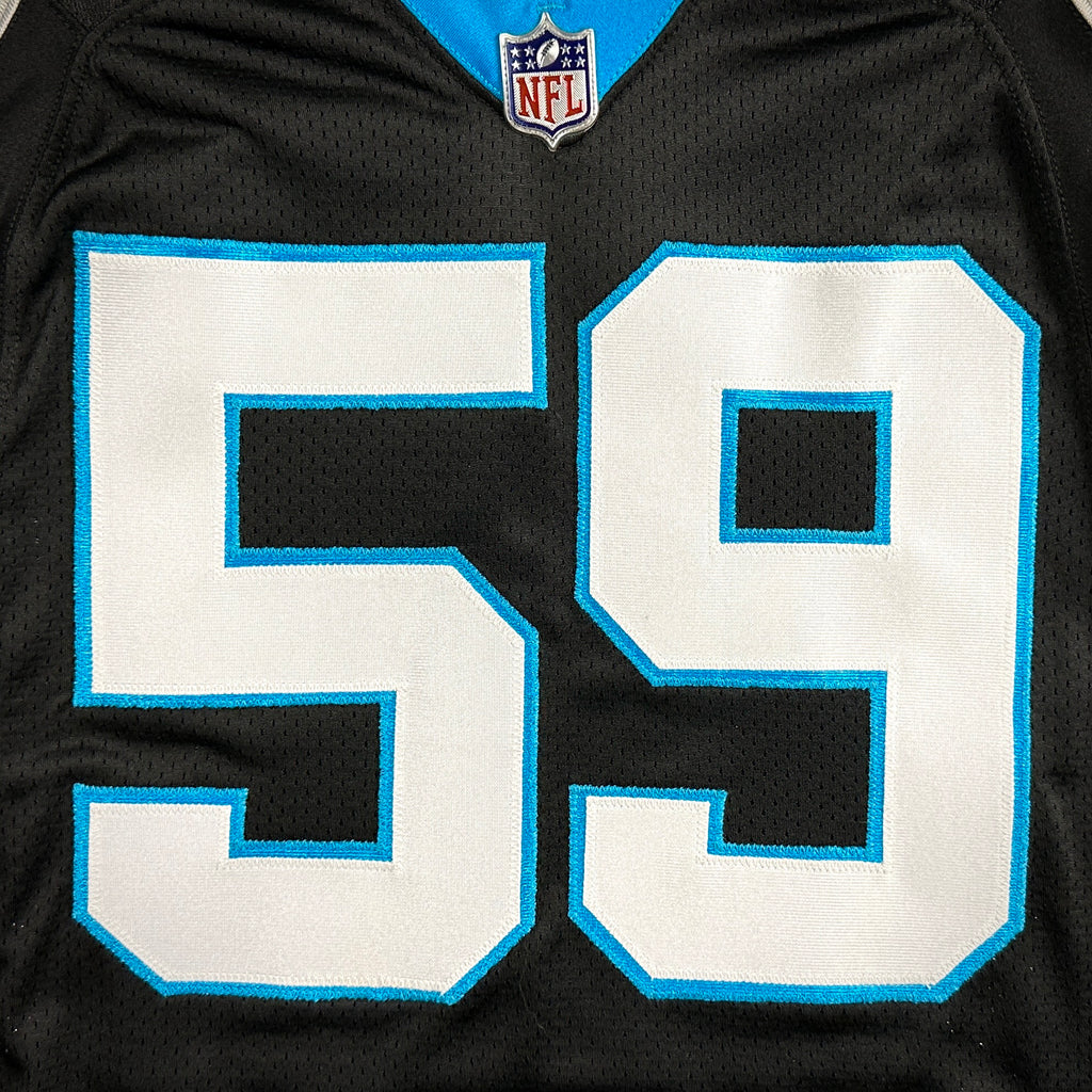 2018 Nike NFL Game Issued Jersey Carolina Panthers Luke Kuechly Autograph JSA