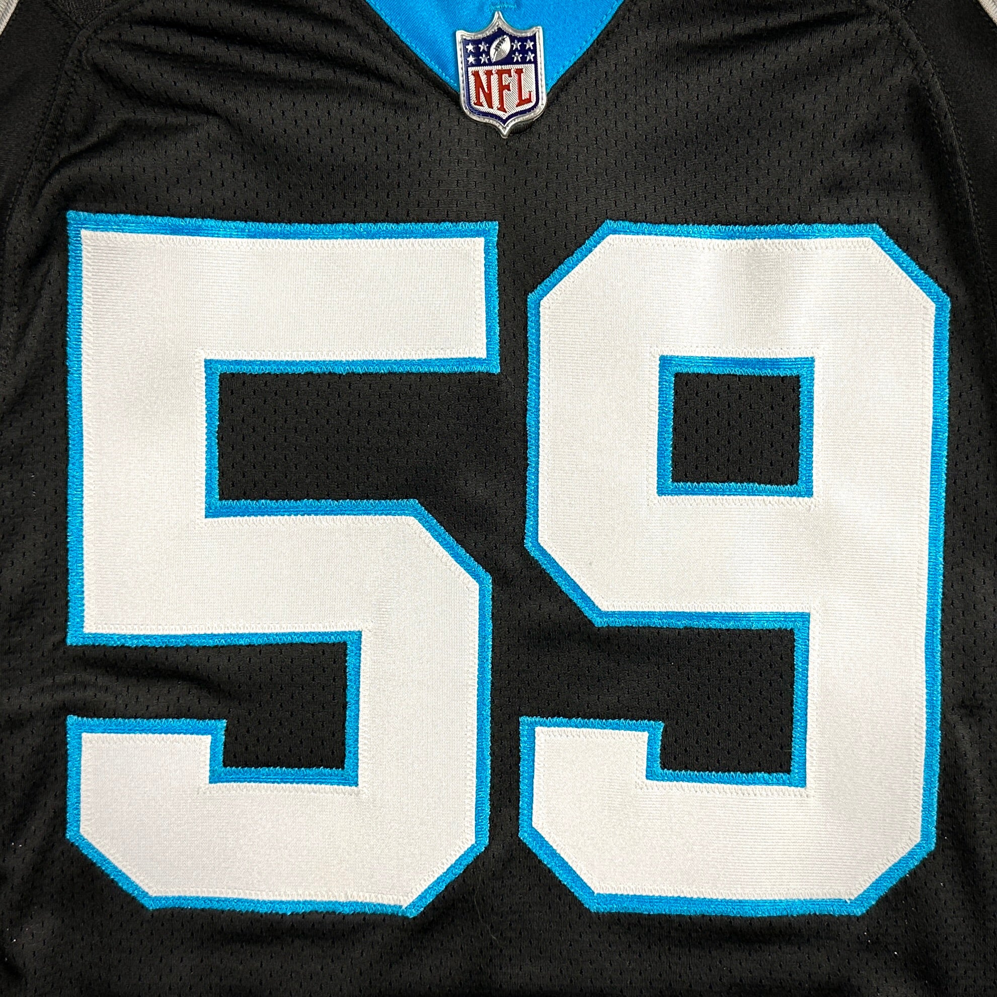 2018 Nike NFL Game Issued Jersey Carolina Panthers Luke Kuechly Autograph JSA