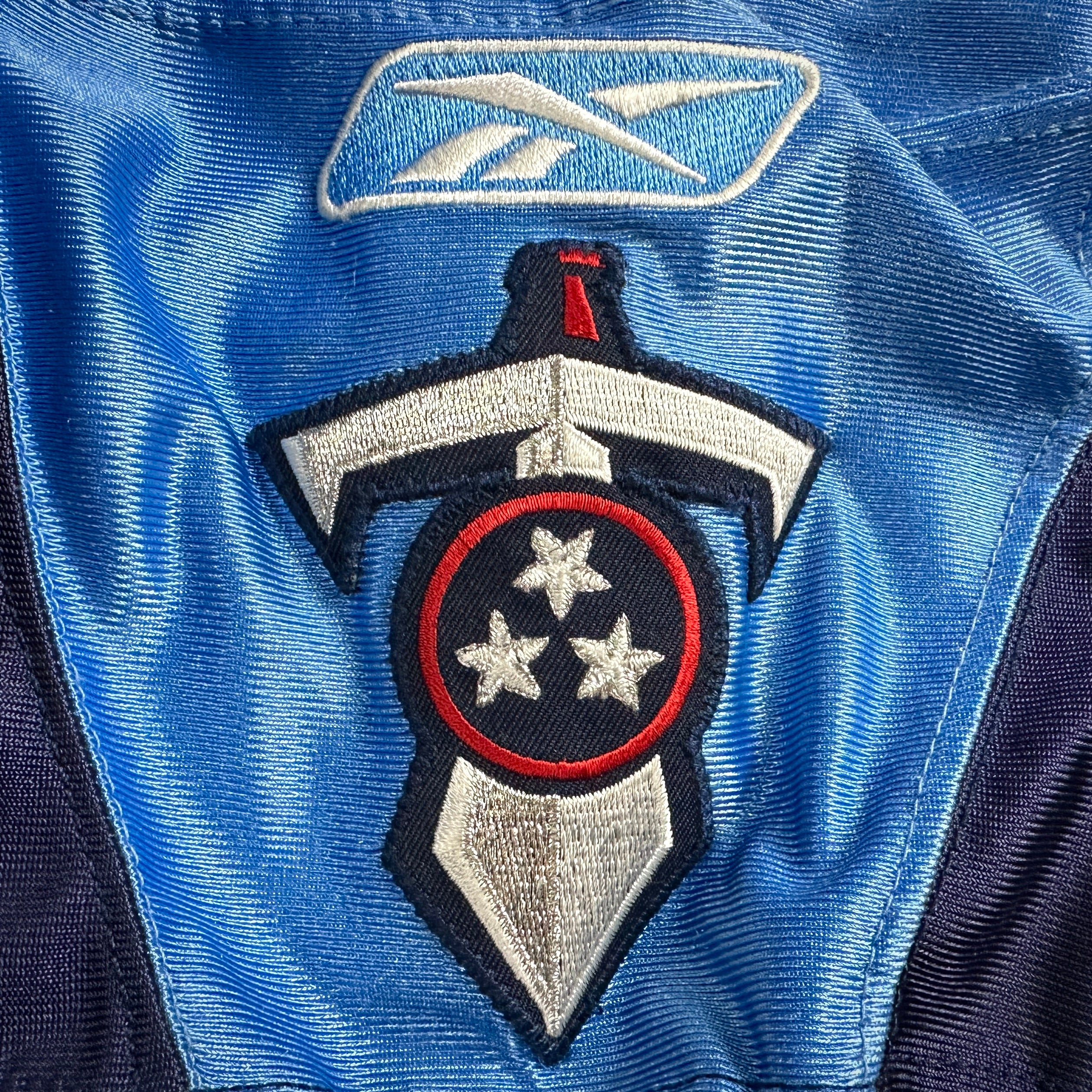 2003 Reebok NFL Game-Issued Jersey Tennessee Titans John Hampton Sz. 46 SMU