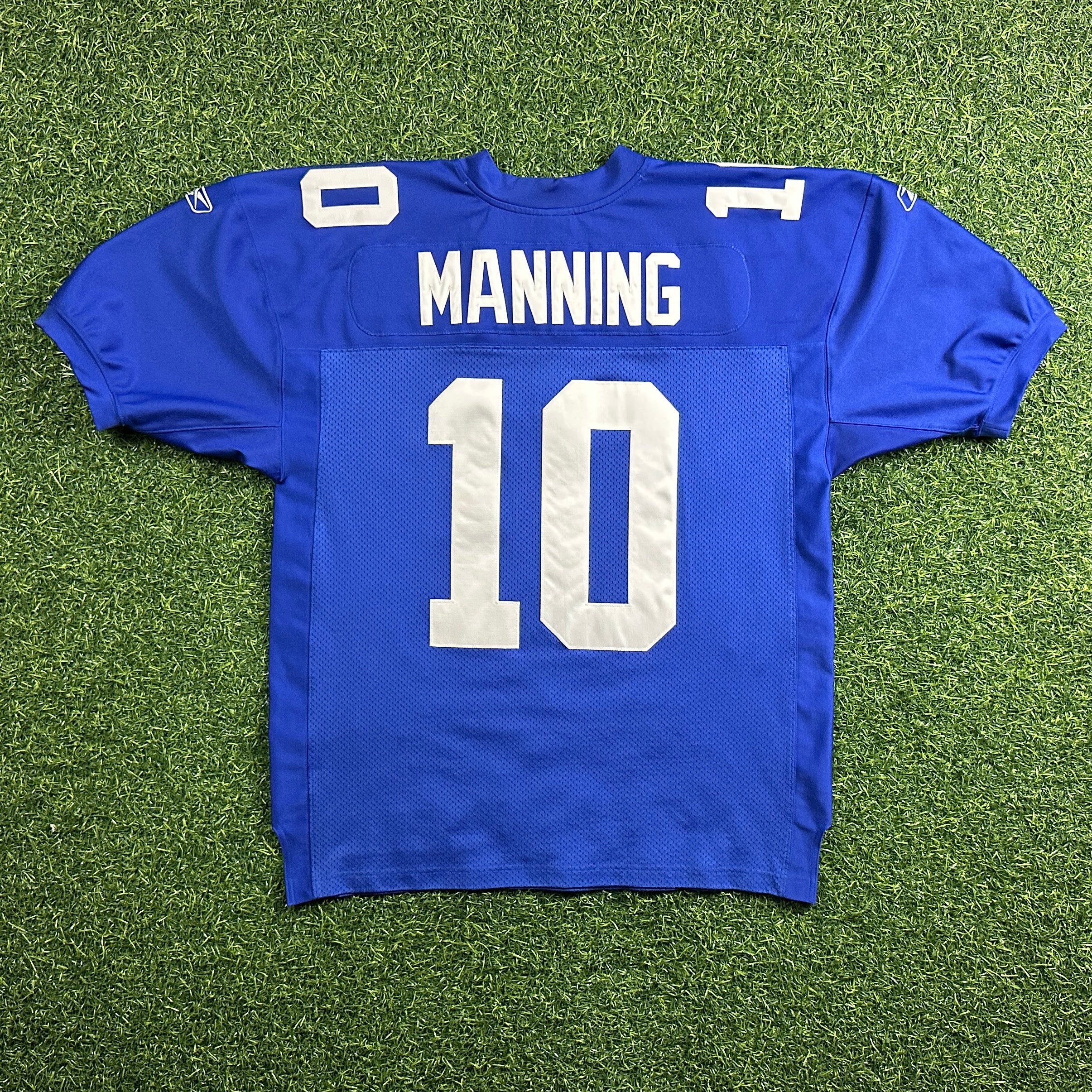2005 Reebok NFL Authentic Jersey New York Giants Eli Manning Sz. 50 Vintage