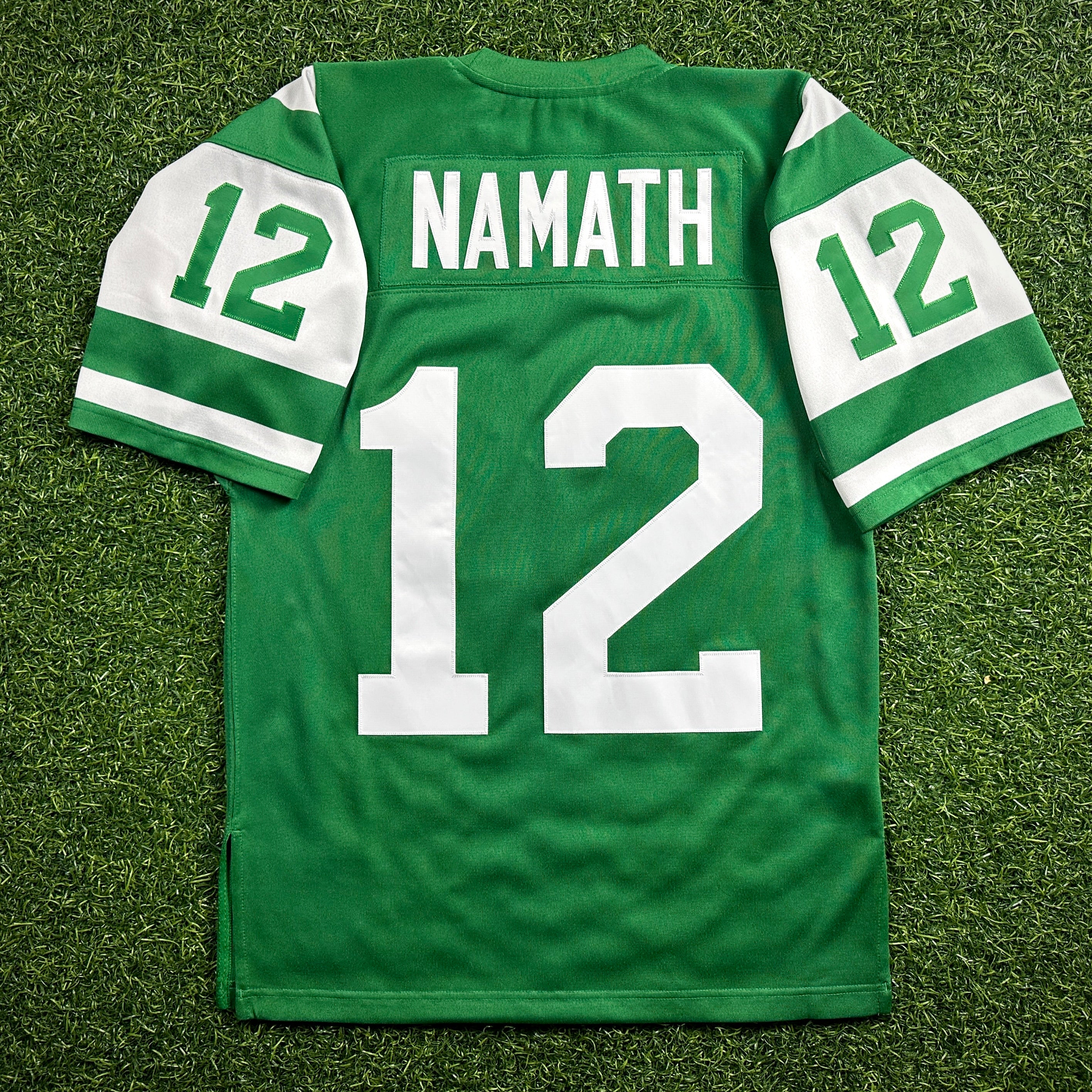 New! Mitchell & Ness AFL 1968 Authentic Throwback Jersey New York Jets Joe Namath Sz. 40 (M)
