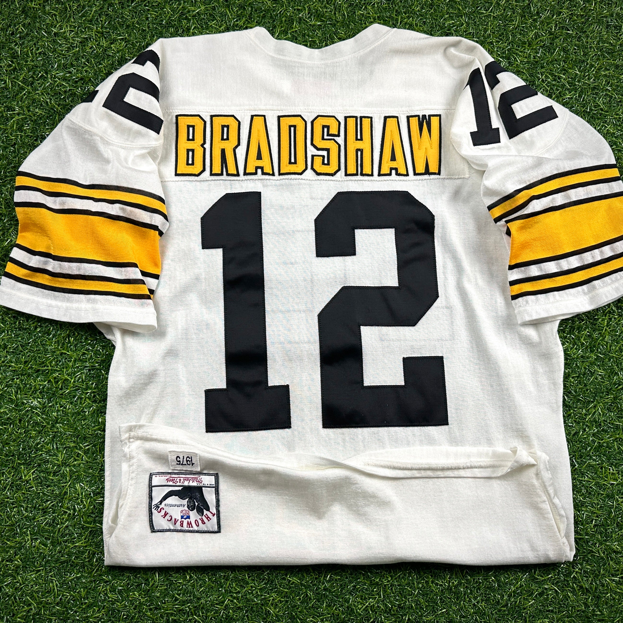 Mitchell & Ness NFL 1975 Authentic Jersey Pittsburgh Steelers Terry Bradshaw 48