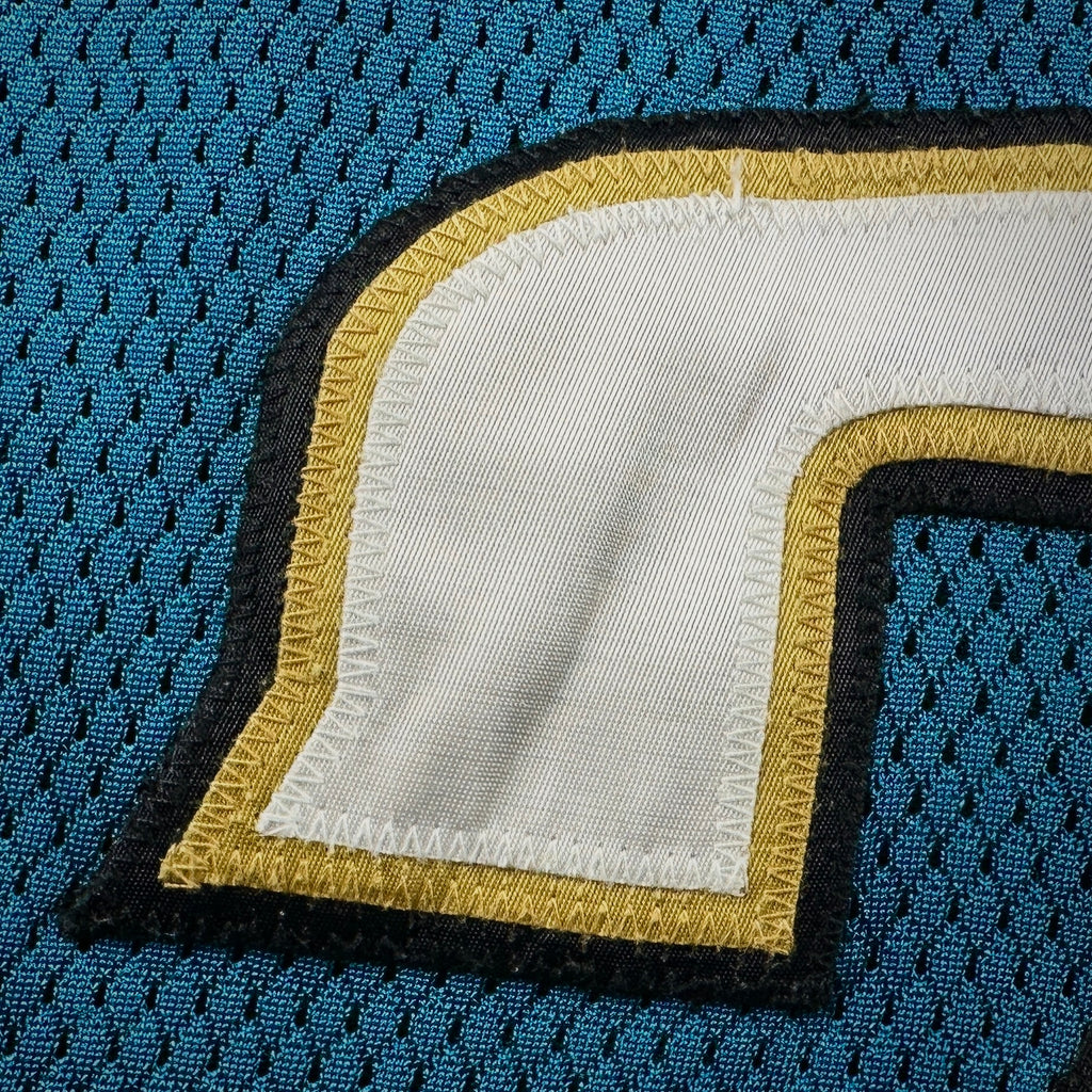 2007 Reebok NFL Game-Used Jersey Jacksonville Jaguars Brian Williams Teal Throwback