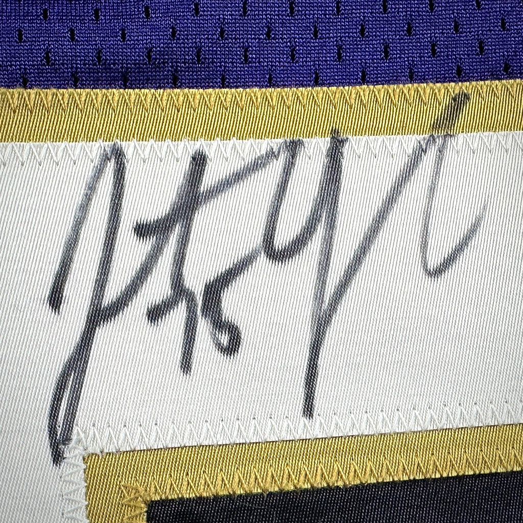 1999 Nike NFL Team-Issued Game Jersey Baltimore Ravens Jonathan Ogden Autograph Sz. 48