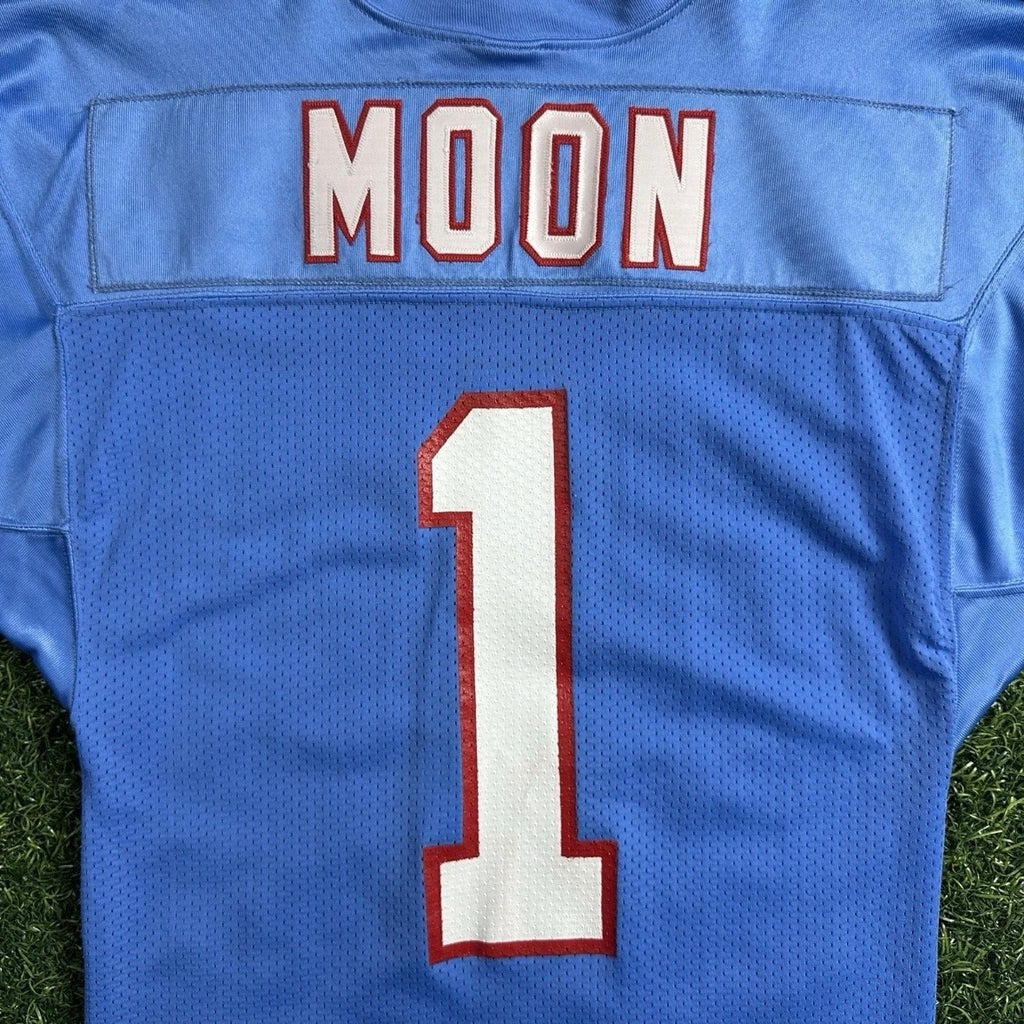 1991 Russell NFL Team Issued Game Jersey Houston Oilers Warren Moon Sz. 42 HOF