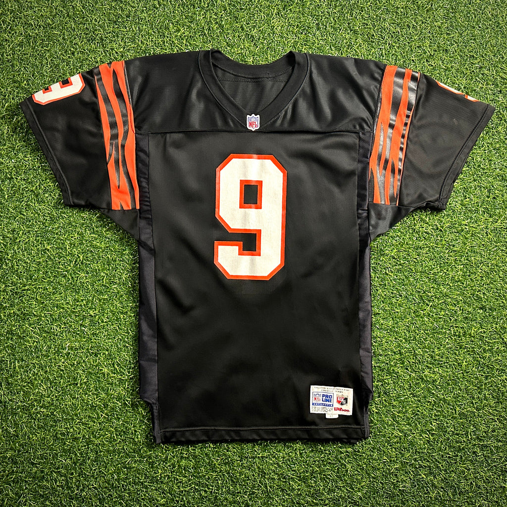 1995 Wilson NFL Authentic Pro Jersey Cincinnati Bengals Doug Pelfrey Sz. 44 VTG