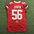2012 Ripon NFL Team Issued Game Jersey AFC Pro Bowl Derrick Johnson Chiefs Sz 50