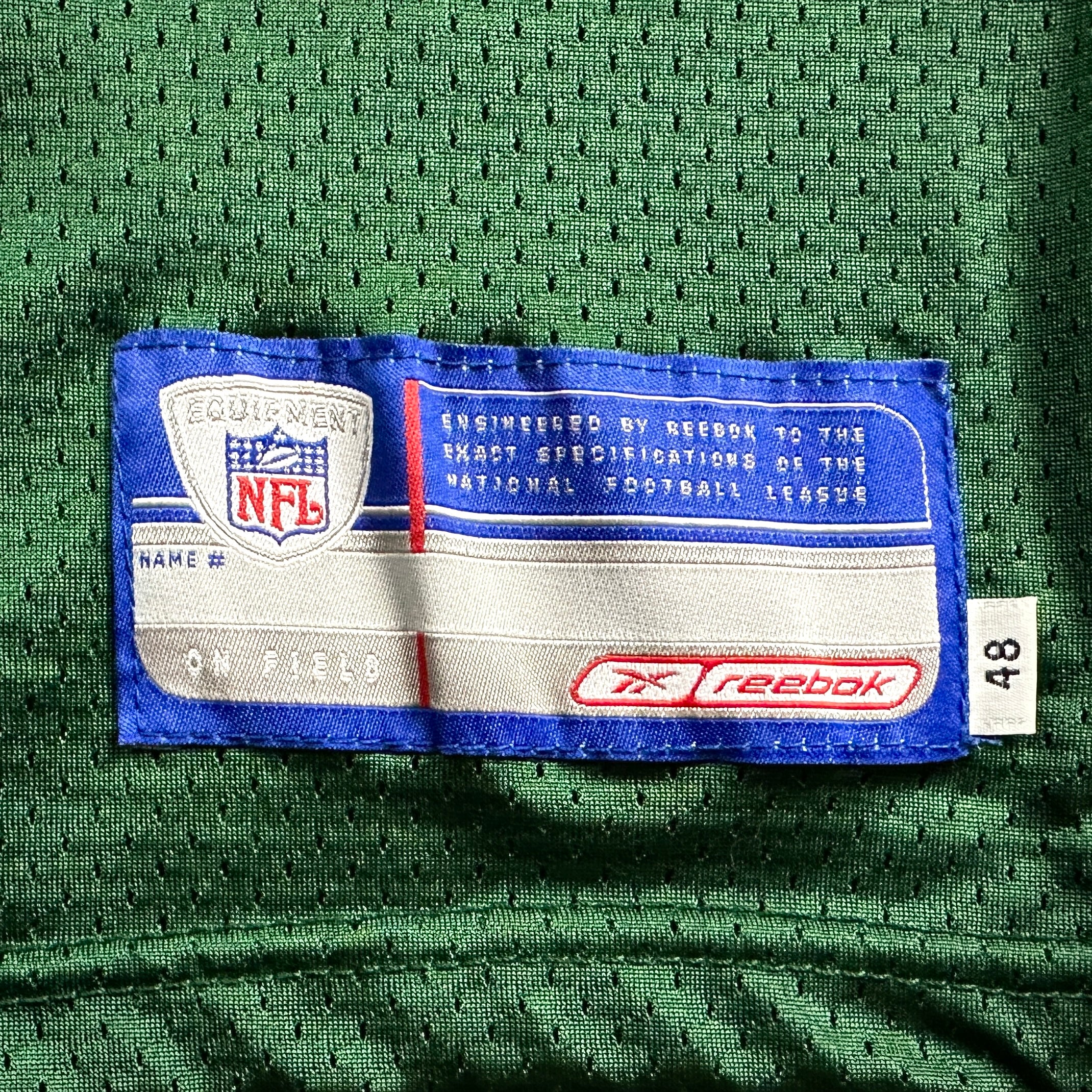 2004 Reebok NFL Team Issued Jersey Green Bay Packers Brett Favre Autograph COA