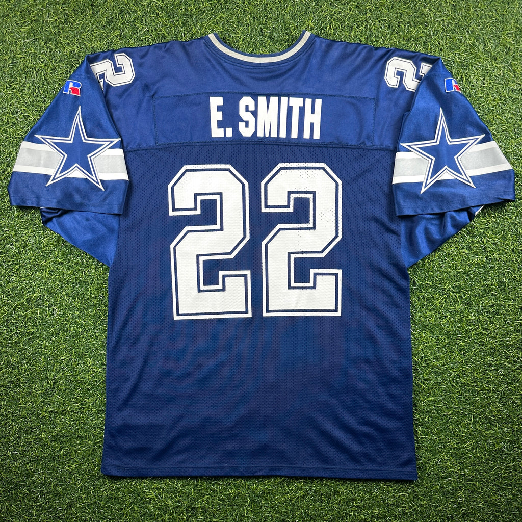 1996 Russell NFL Pro Line Authentic Jersey Dallas Cowboys Emmitt Smith Sz. 52 Vintage
