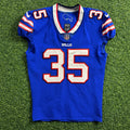 2022 Nike NFL Game-Used Jersey Buffalo Bills Raheem Blackshear Sz. 42 Team COA
