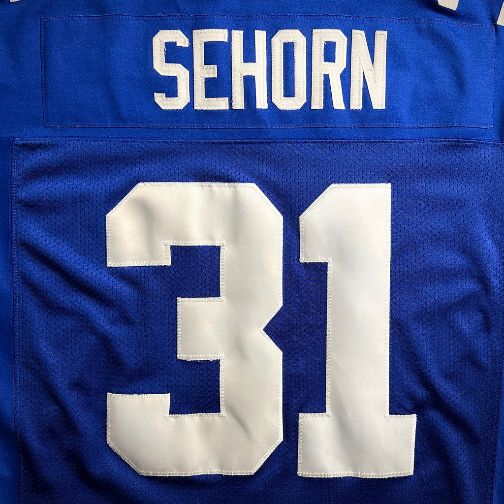 2002 Reebok NFL Authentic Jersey New York Giants Jason Sehorn Sz. 48 Vintage