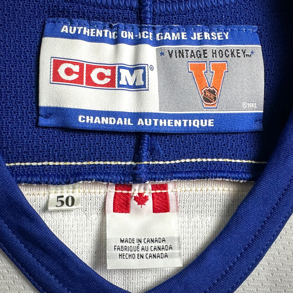 CCM NHL On-Ice Authentic 1988 Jersey Buffalo Sabres Mike Ramsey Sz. 50 Throwback