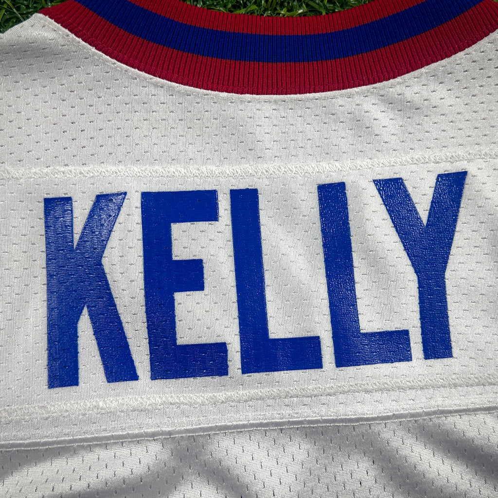 1994 Ripon Athletic NFL Authentic Jersey Buffalo Bills White Jim Kelly Sz. 44 (L)