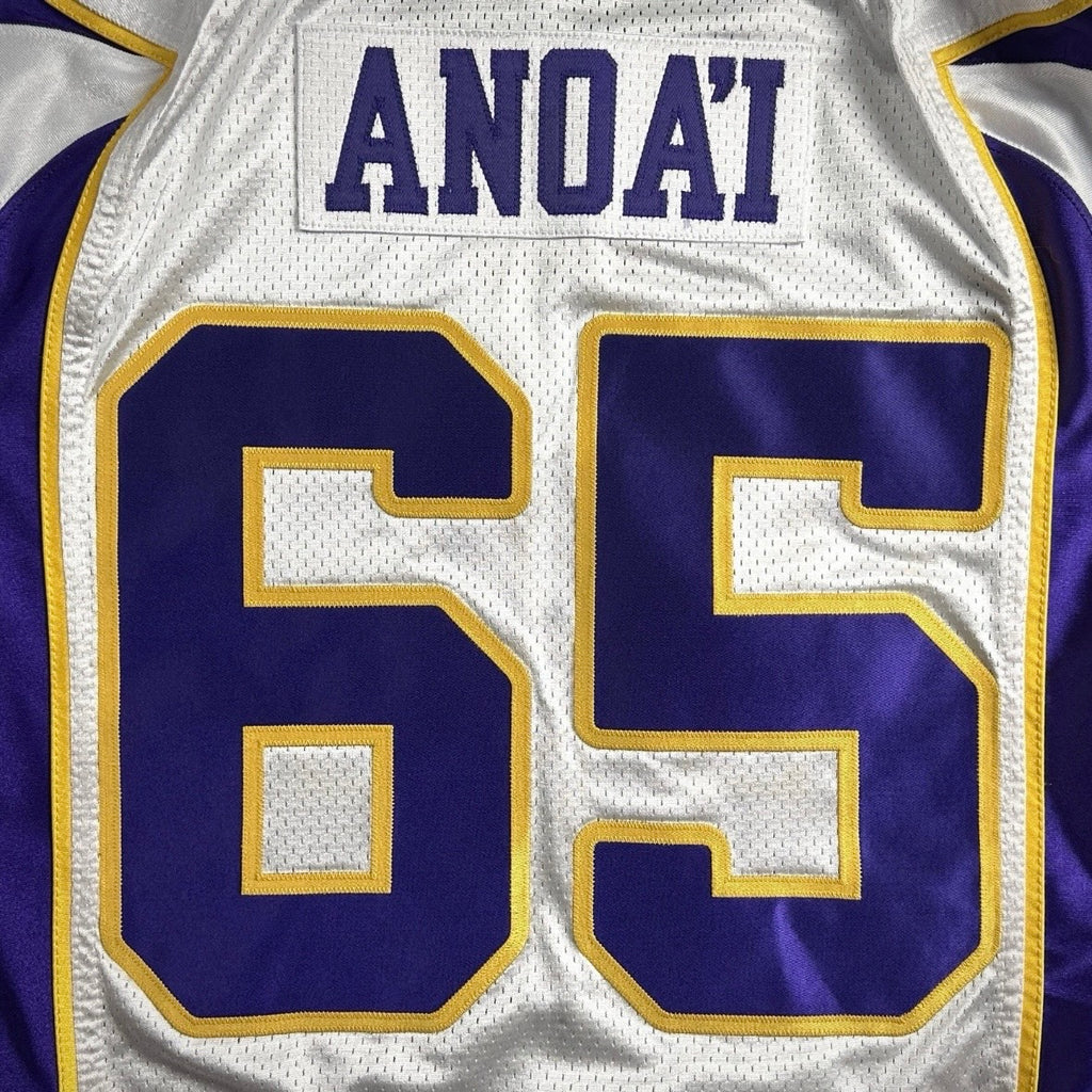 2007 Reebok NFL Team Issued Jersey Minnesota Vikings Joe Anoa’i Roman Reigns WWE Sz. 48