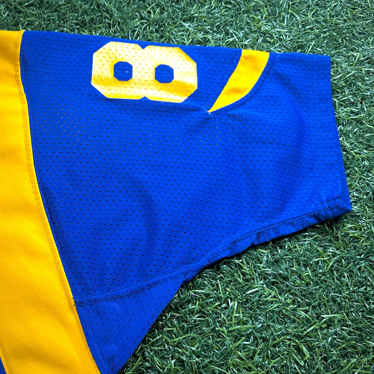 1990 Russell Athletic NFL Team Issued Game Jersey Los Angeles Rams Henry Ellard Sz. 42