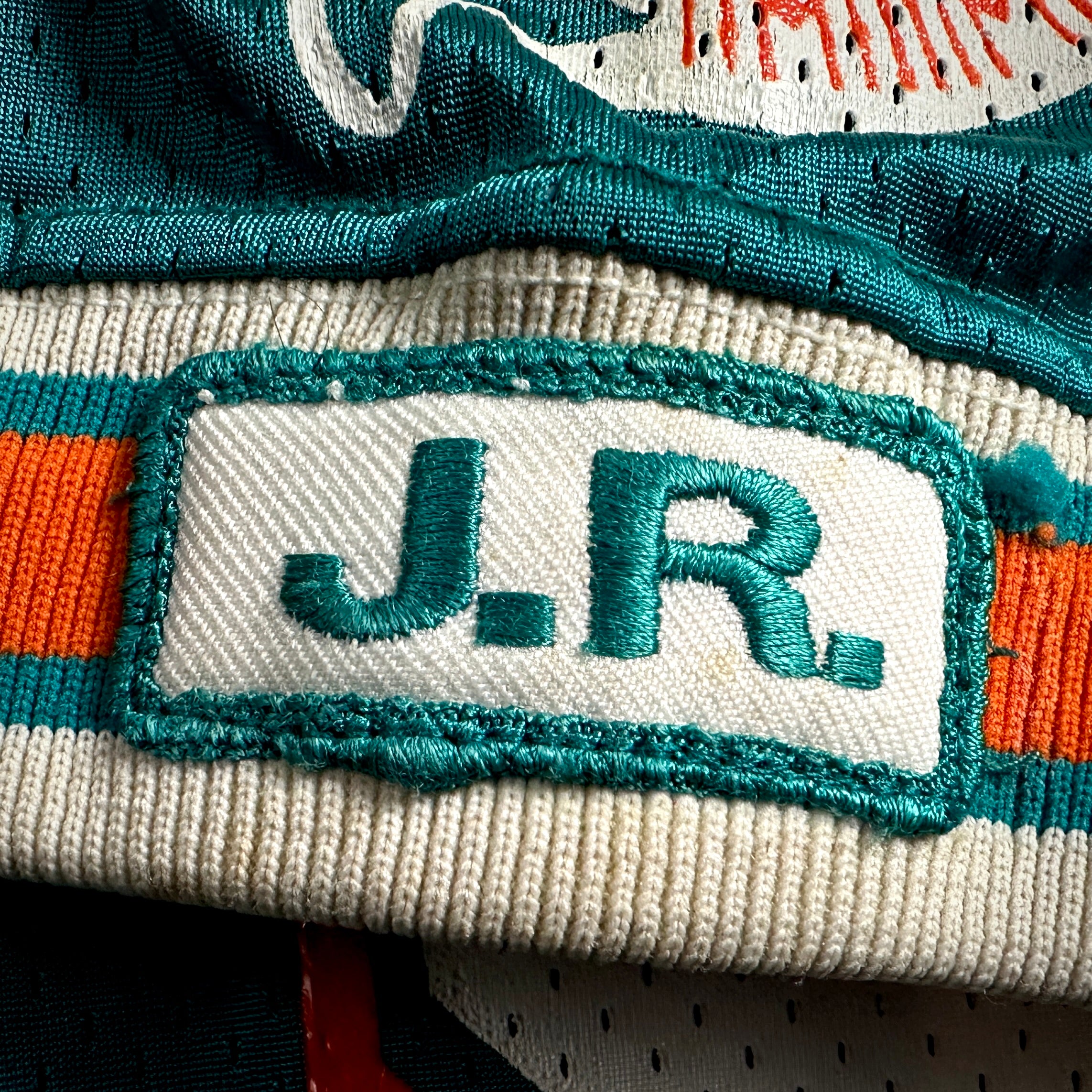 1991 Wilson NFL Game Used Worn Jersey Miami Dolphins Darren Handy Joe Robbie JR