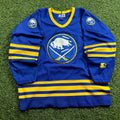 1995 Starter NHL Jersey Buffalo Sabres Blue Away Sz. 2XL Vintage