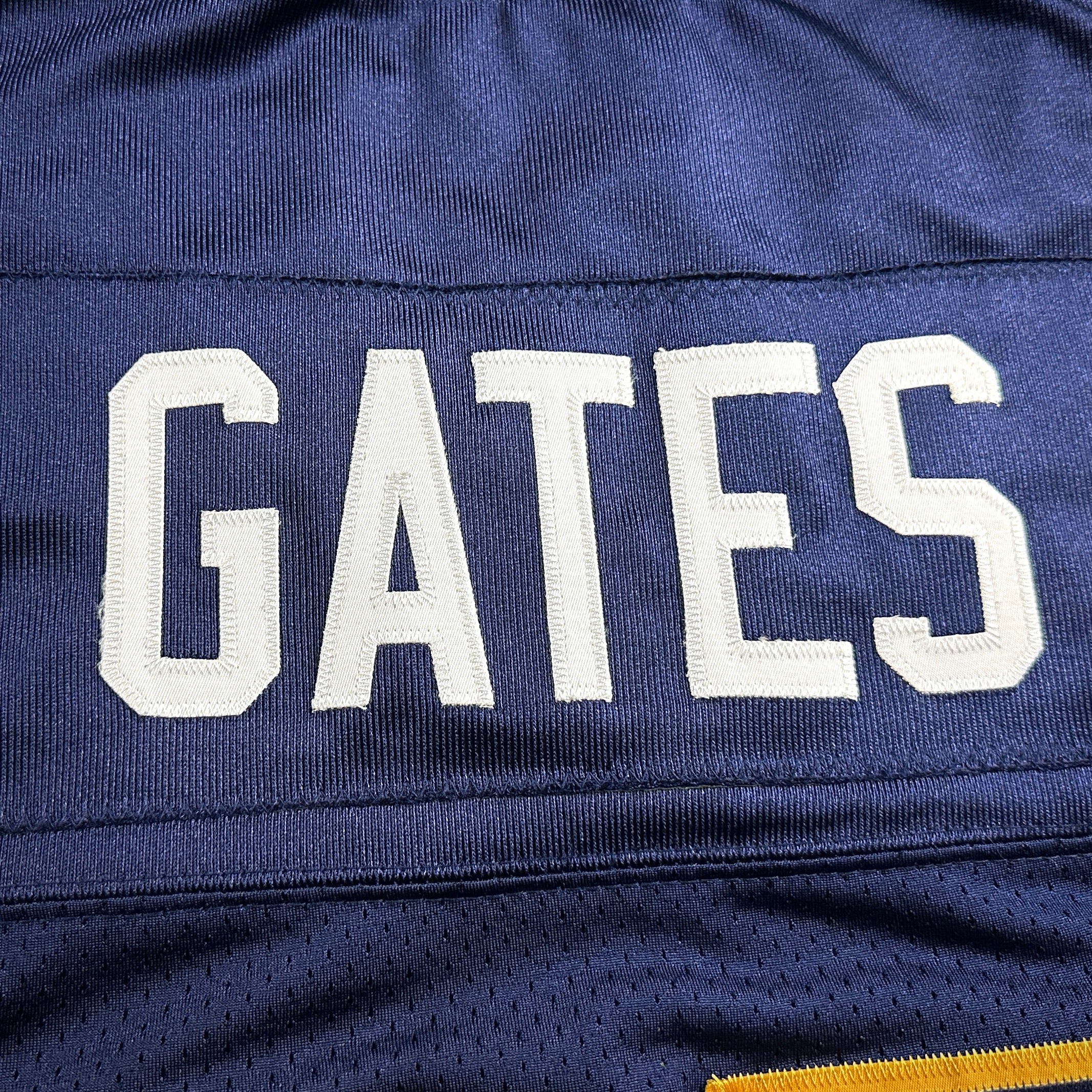 2006 Reebok NFL Authentic Jersey San Diego Chargers Jersey Antonio Gates Sz. 52 Throwback