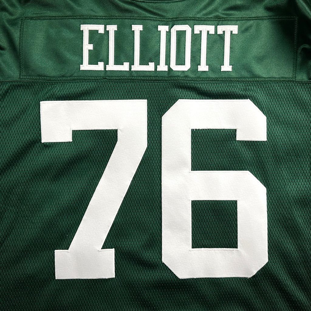 New! 2000 Nike NFL Authentic Jersey New York Jets Jumbo Elliott Sz. 52 NWT