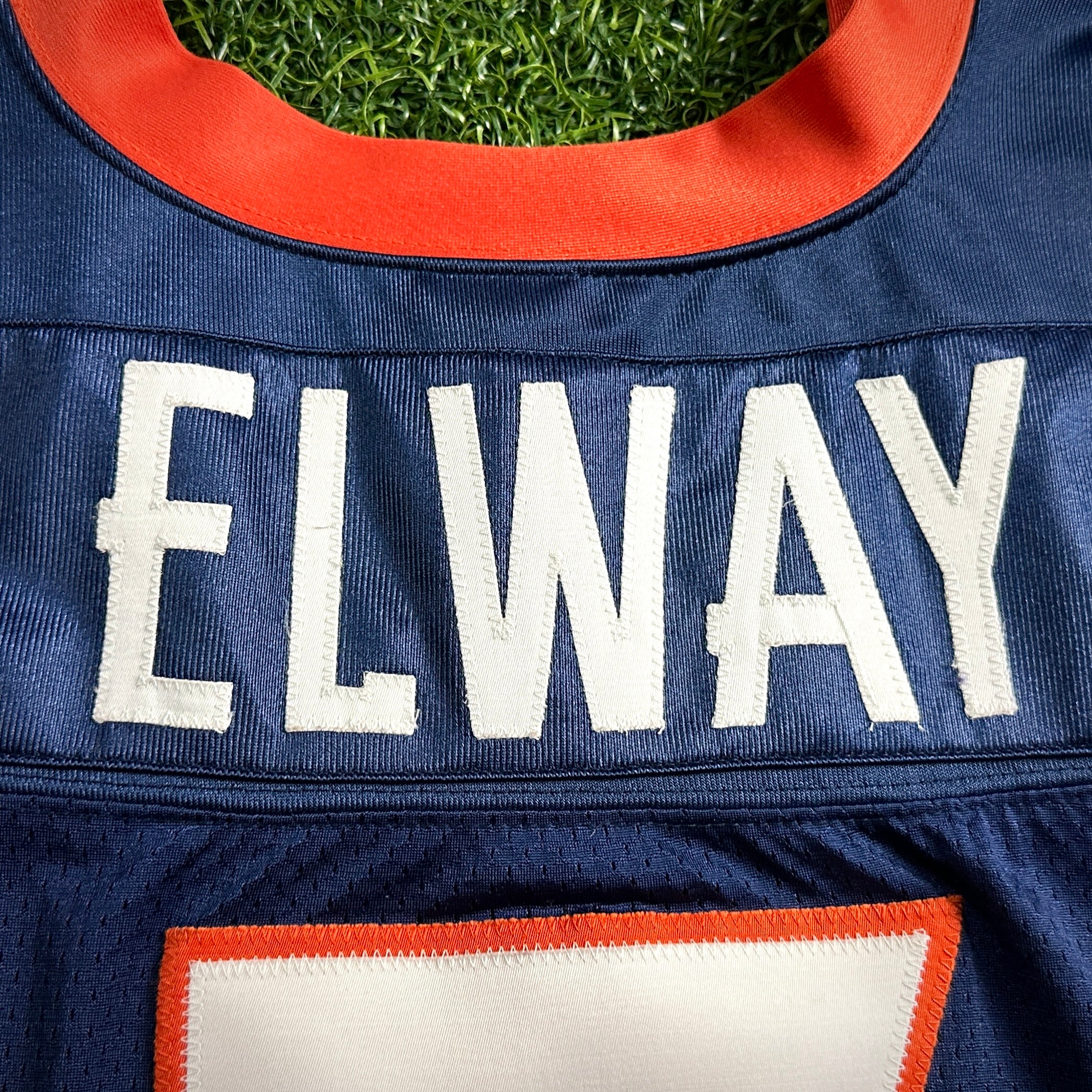 1997 Nike NFL Authentic Jersey Denver Broncos John Elway Super Bowl XXXII HOF
