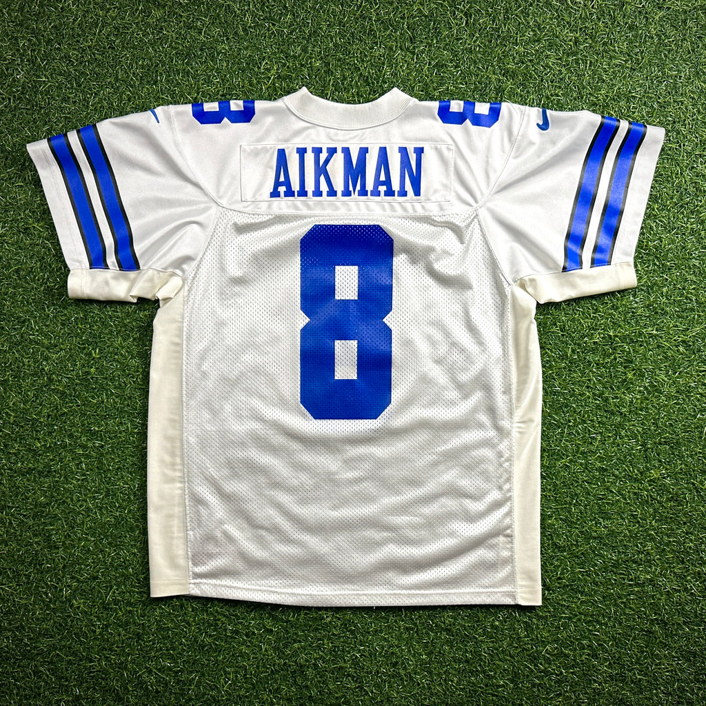 1999 Nike NFL Authentic Jersey Dallas Cowboys Troy Aikman Sz. 48 XL Vintage