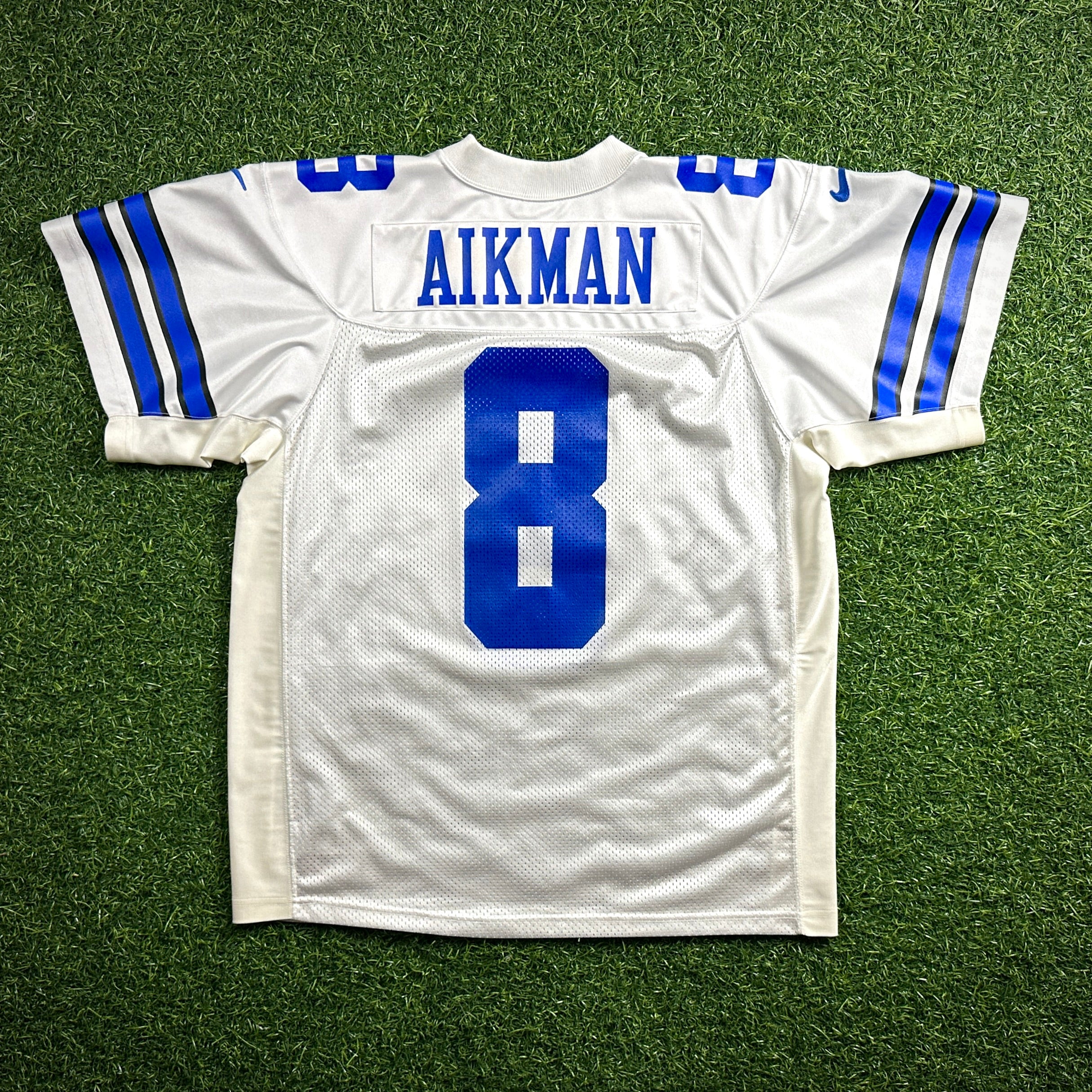 1999 Nike NFL Authentic Jersey Dallas Cowboys Troy Aikman Sz. 48 XL Vintage