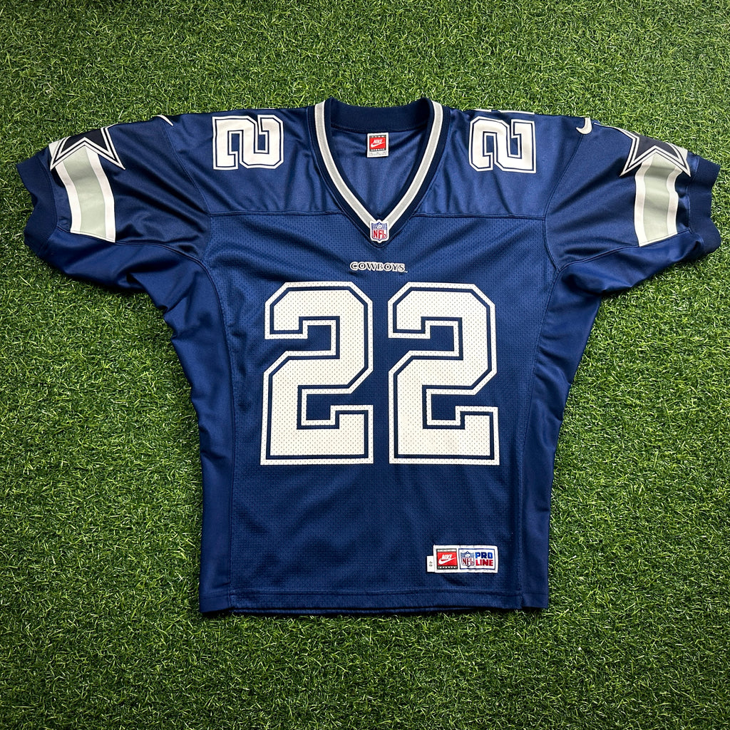 1998 Nike NFL Pro Line Authentic Jersey Dallas Cowboys Emmitt Smith Sz. 48 XL Vintage
