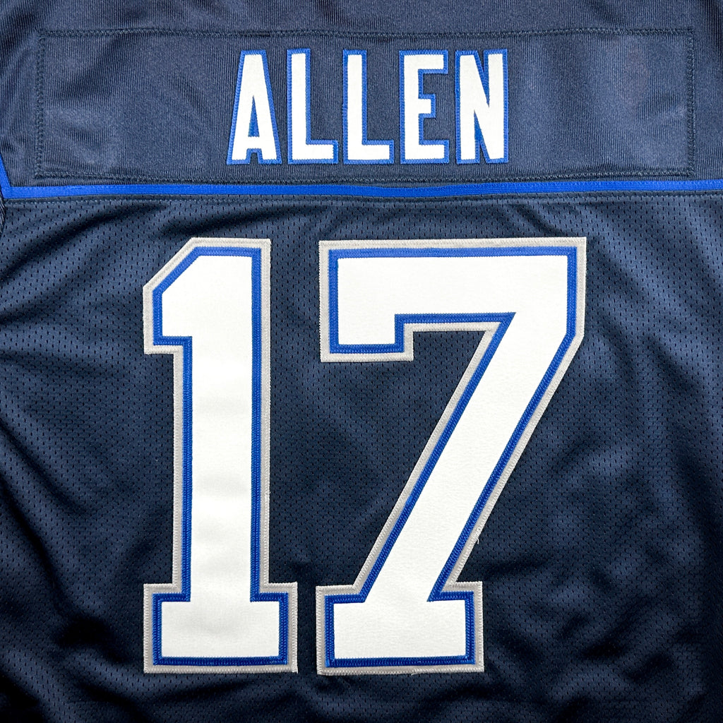 New! Reebok NFL Authentic Reverse Retro Jersey Buffalo Bills Josh Allen Sz. 52
