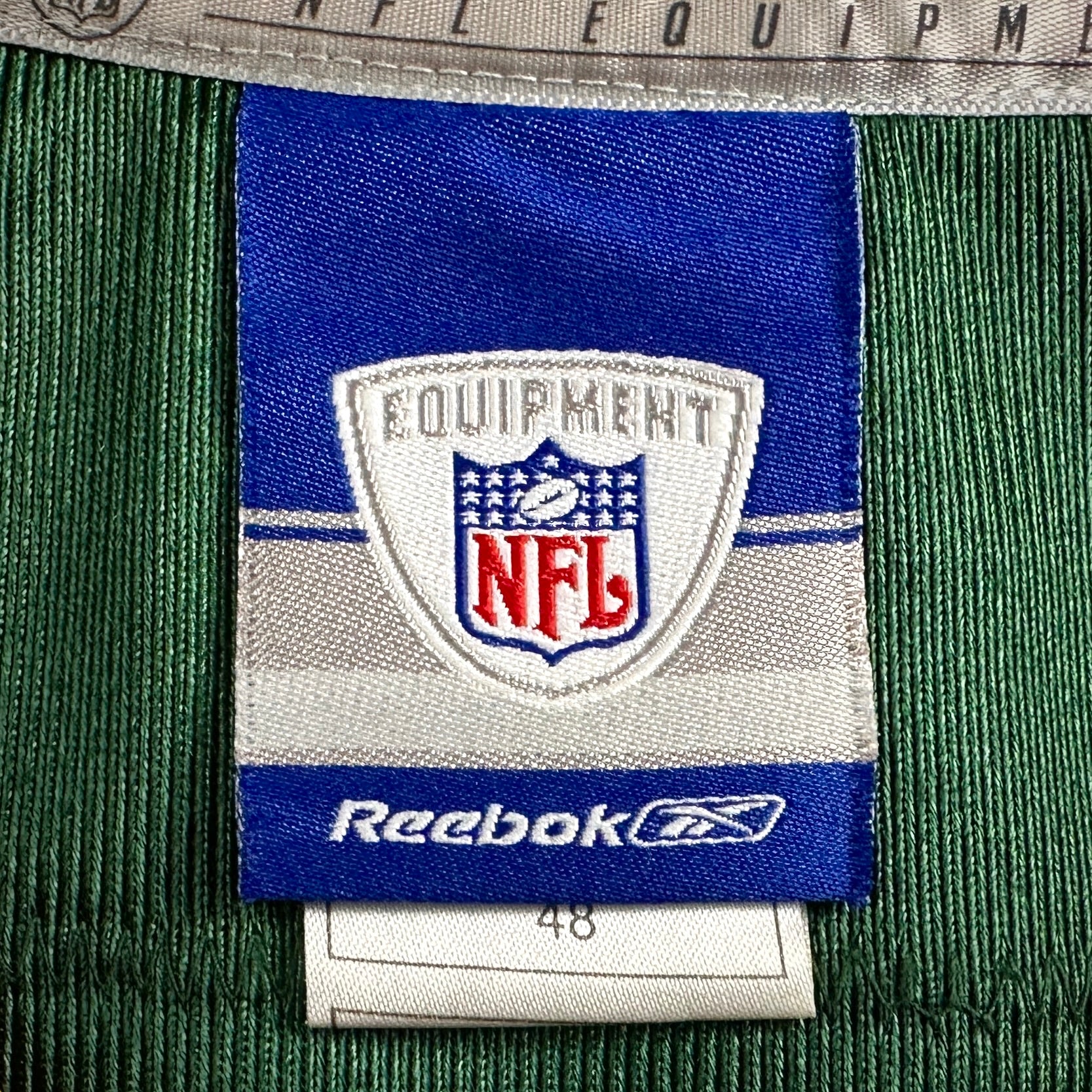 2007 Reebok NFL Authentic Jersey Green Bay Packers Brett Favre Sz. 48 Lambeau Patch