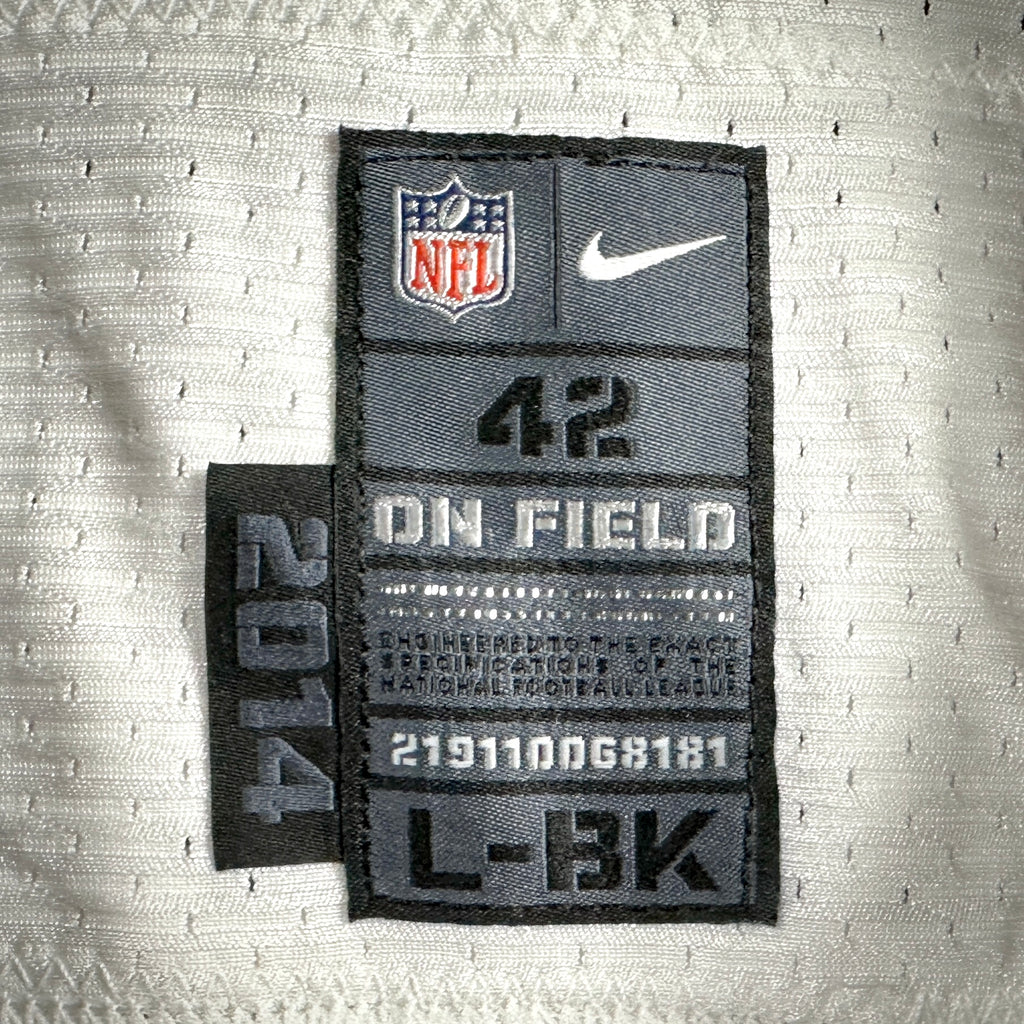 2014 Nike NFL Team-Issued Super Bowl XLIX Game Jersey New England Patriots Rob Gronkowski