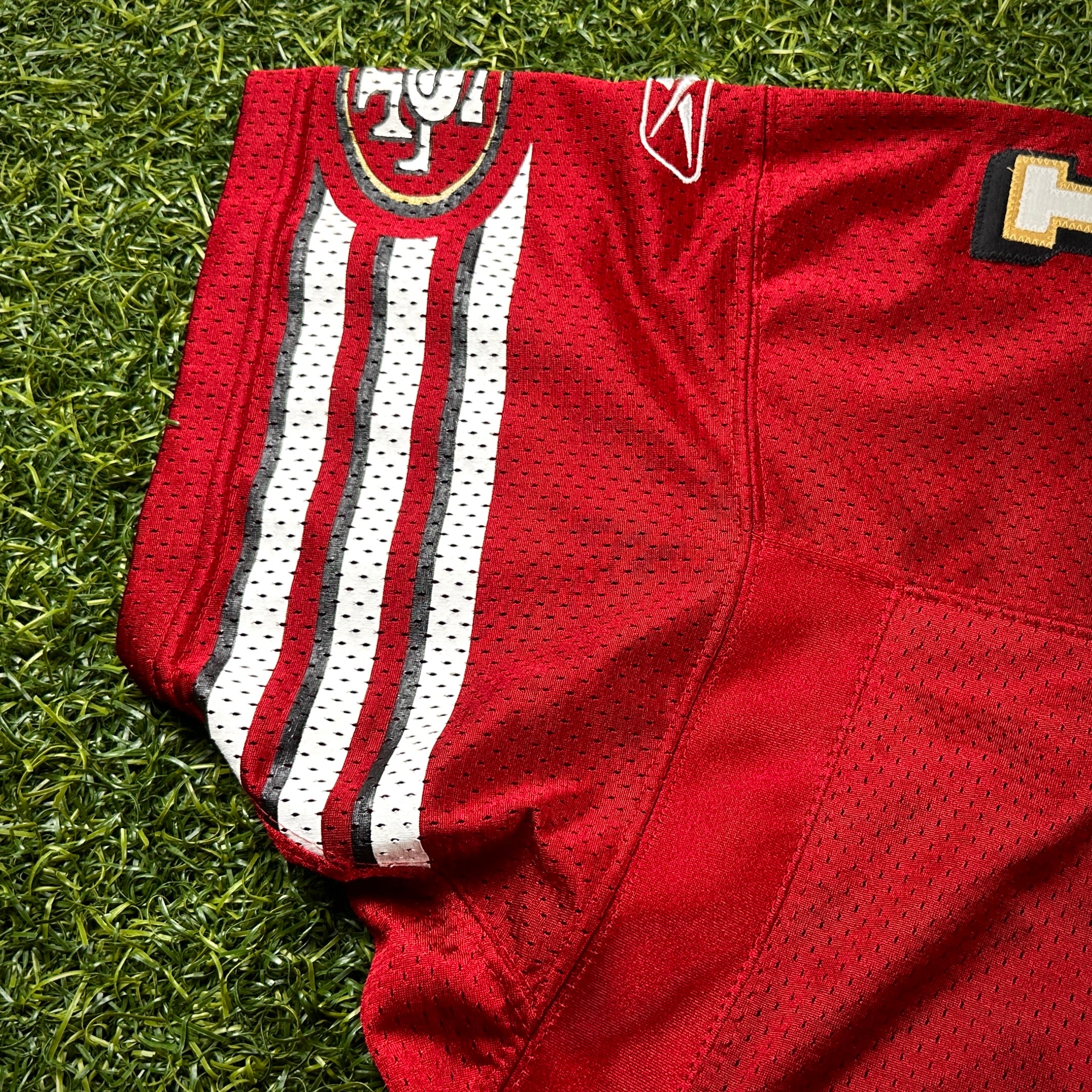 2002 Reebok NFL Authentic Jersey San Francisco 49ers Terrell Owens Sz 52 Vintage