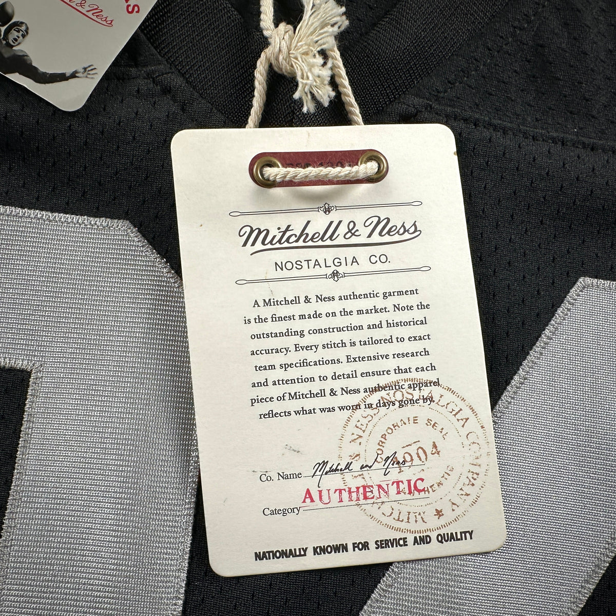 New! Mitchell & Ness NFL 1990 Authentic Jersey Los Angeles Raiders Bo Jackson Sz. 40 (M) Throwback