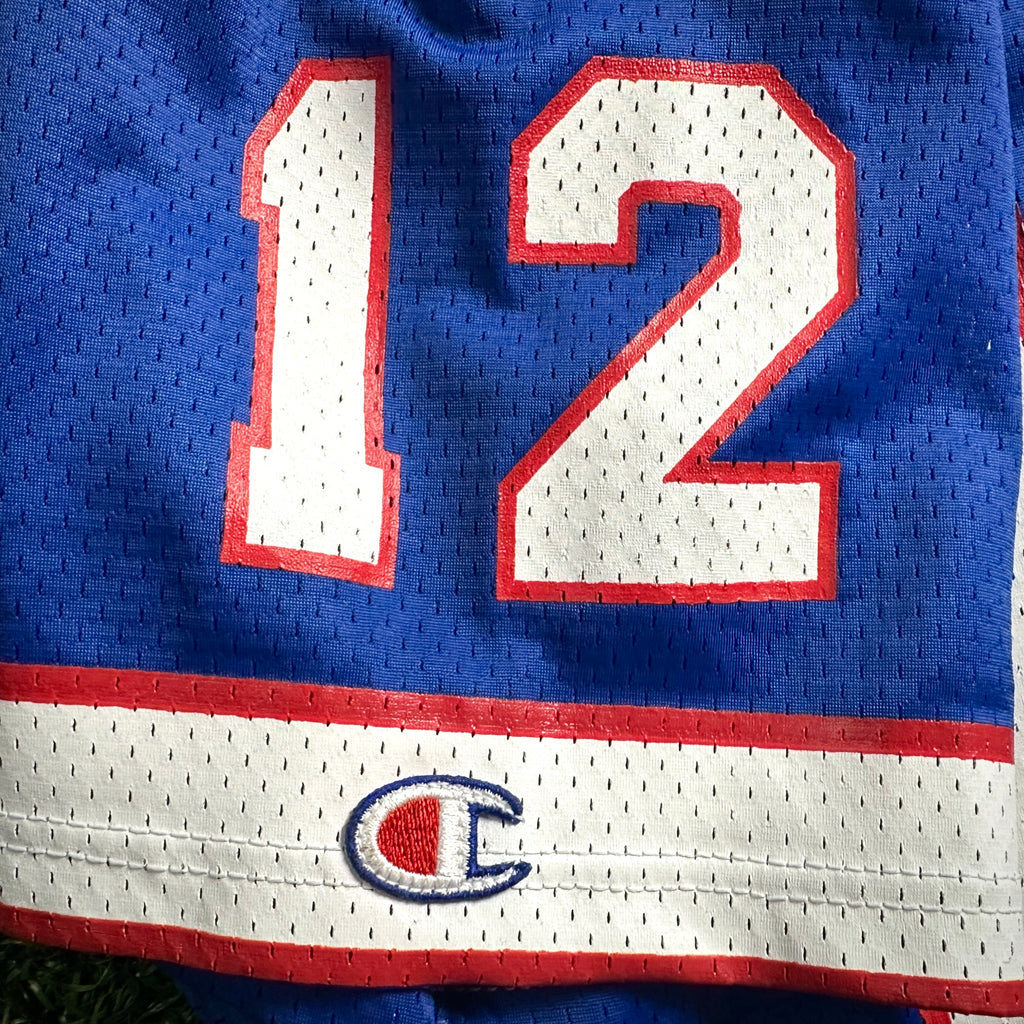 1995 Champion NFL Pro Line Authentic Jersey Buffalo Bills Jim Kelly Sz. 40
